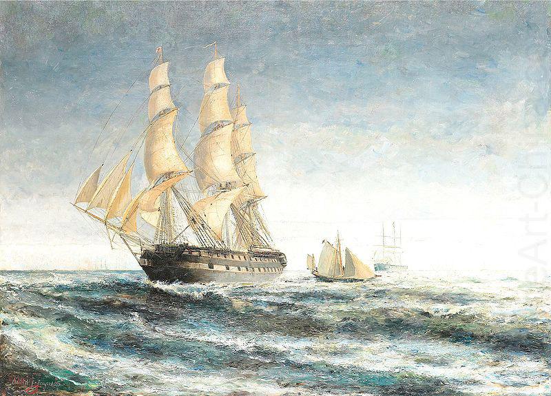 Skepp till havs, Arvid Johanson